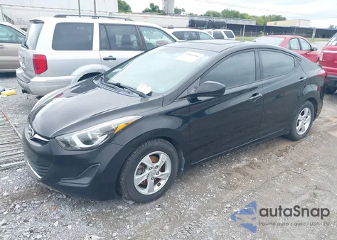 2014 Hyundai Elantra Se/Sport/Limited z USA, uszkodzony, nr VIN KMHDH4AE3EU218747